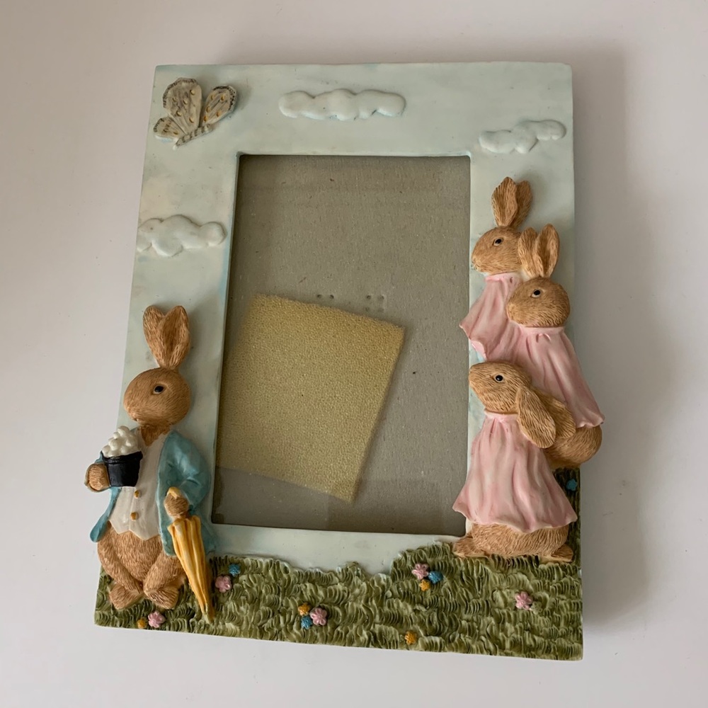 2/$15 *when bundled* 3D Peter Rabbit bunny frame